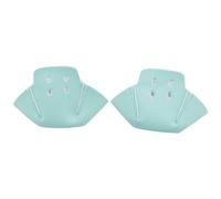 Herxermeny 1 Par de Protectores de Protectores de Puntera para Patines de Ruedas Gorra de PatíN de Ruedas de PU Protectores de ProteccióN de Puntera de 4 Agujeros Verde