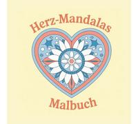 Herz-Mandalas Malbuch