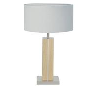 HerzBlut Dana de mesa, roble natural, blanco, 56cm