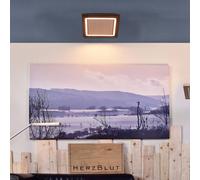 HerzBlut Otto O plafón cuadrado nogal