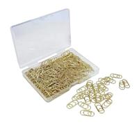 Herzförmige Papierklammern,100 Stück goldene Mini-Herz-Klammern für Planer und Ordner | Winzige 100 Stück Mini-Goldherz-Notizbuchhalter