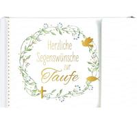 Herzliche Segenswünsche zur Taufe: Geldgeschenkbuch