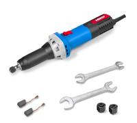 HERZO Amoladora Recta Profesional 600W, Herramienta Rotativa Eléctrica con Velocidad Variable 0-31000 RPM, Pinza Ø6mm/8mm, Ideal para Lijar, Pulir, Grabar y Limpiar