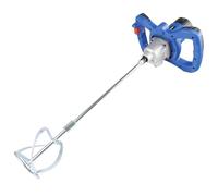 HERZO Miscelatore Elettrico 1300W per Malta e Cemento, 2 Velocità Regolabili, Attacco M14, Ø120mm, Avvio Morbido, Ideale per Mescolare Vernice, Colla e Calcestruzzo