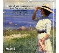 Herzogenberg : Quatuors à cordes, vol. 3. Quatuor Minguet.