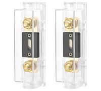 Heschen 2 fusibles ANL estéreo de audio y vídeo para coche, calibre 0/2/4, con fusible ANL (ANL-180A)