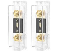 Heschen 2 fusibles ANL estéreo de audio y vídeo para coche, calibre 0/2/4, con fusible ANL (ANL-300A)