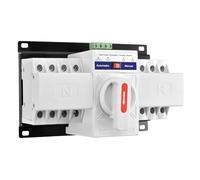 Heschen ATS Dual Power Transferencia automática conmutador, HSQ1-80, 4P, 80A 400VAC, Clase PC, auto/manual, para dispositivos con altos requisitos de estabilidad de rendimiento