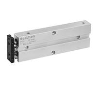 Heschen Cilindro de aire neumático de doble acción, TN10-80, orificio de 10 mm, carrera de 80 mm, aluminio de doble varilla, con imán, para el equipo automático