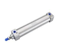 Heschen Cilindro neumático estándar, SC 40-200, PT1/4'' Puerto, 40mm diámetro, 200mm carrera, doble efecto