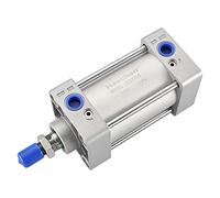 Heschen Cilindro neumático estándar, SC 63-50, PT3/8'' Puerto, 63mm diámetro, 50mm Carrera, Doble Efecto