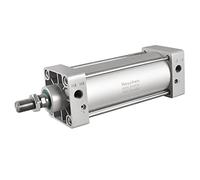 Heschen Cilindro neumático estándar, SC 80-150, PT3/8'' Puerto, 80mm diámetro, 150mm Carrera, Doble Efecto