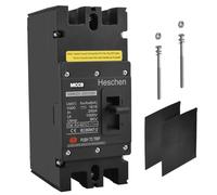 Heschen DC Molded Case Circuit Breaker MCCB, 2 Poles, DC1000V Photovoltaic Circuit Breaker, for Solar PV System Solar Panels Grid System (250A HSM3DC-250)