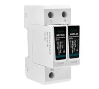 Heschen Dispositivo de protección contra sobretensiones SPD, WR-T2-AC, 2P 275V 20KA, tipo T2, a prueba de fuego, dispositivo de pararrayos de bajo voltaje, montaje en riel DIN de 35 mm, listado TUV