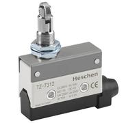 Heschen Interruptor de límite horizontal TZ-7312 momentray cross roller émbolo actuador AC 380V 10A solo polo