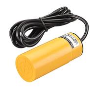 Heschen Interruptor de sensor de proximidad capacitivo de 34mm de diámetro, tipo sin escudo, LJC34A4-K-Z/AY, detector de 1-20mm, 10-30VDC 200mA, PNP normalmente cerrado (NC), 3 cables, certificado CE