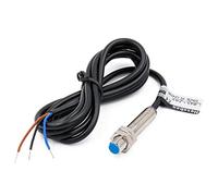 Heschen Interruptor de sensor de proximidad inductivo M8, tipo escudo, LJ8A3-1-Z/AX-DC5V, detector de 1 mm, 5 V CC 200 mA, NPN normalmente cerrado (NC), 3 cables