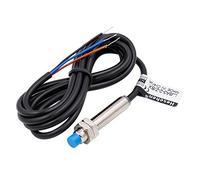 Heschen Interruptor de sensor de proximidad inductivo M8, tipo sin protección, LJ8A3-2-Z/BX-DC5V, detector 2mm, 5VDC 200mA, NPN normalmente abierto (NO), 3 cables