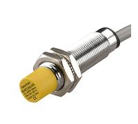 Heschen Interruptor inductivo del sensor de proximidad de 8mm, HS-M12-Ni8-AP6, no incrustado, tipo cilíndrico, DC10-30V 200mA, PNP NO (normalmente abierto), 3 hilos, CE