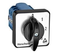 Heschen Interruptor selector de levas giratorio universal LW28-20/0-4.4 660V 20A 5 posiciones 4 Fase 16 Terminales CE