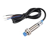 Heschen M12 Interruptor de Sensor de proximidad inductivo Tipo de Escudo LJ12A3-4-Z/AY Detector 4mm 10-30VDC 200mA PNP Normalmente Cerrado (NC) 3 Cables