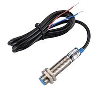 Heschen M12 - Interruptor inductivo de sensor de proximidad tipo escudo LJ12A3-2-Z/EX detector 2 mm 10-30VDC 200mA normalmente abierto (NO) 2 cables