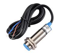 Heschen M18 - Interruptor de sensor de proximidad inductivo tipo escudo LJ18A3-5-J/DZ Detector 5 mm 90-250 V CA 400 mA normalmente cerrado (NC) 2 cables