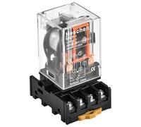 Heschen - Relé de uso MK2P-I AC 220 V bobina DPDT 8 pines con conector terminal enchufable PYF83A