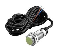 Heschen Sensor de proximidad inductivo PR18-5AO Tipo cilíndrico, detección de 5 mm, M18 redondo, 100-240VAC 2 hilos, blindado, NO (normalmente abierto), CE