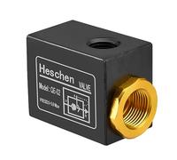 Heschen Válvula de escape rápida neumática QE-02 G1/4 "tubo de rosca de flujo unidireccional