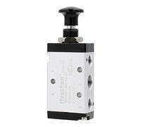 Heschen Válvula neumática de extracción manual 4R210-08, 5 vías, 2 posiciones, 1/4 PT