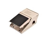 Heschen Válvula neumática de pedal de pie, FV-420, tipo momentáneo, 4 vías, 2 posiciones, rosca PT1/4 pulgadas, goma antideslizante