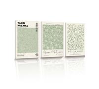 HesenDot Matisse Arte de pared enmarcado verde salvia, lienzo de William Morris, decoración de pared de 30 x 40 cm, impresión botánica de plantas, decoración minimalista clásica para el hogar, sala de