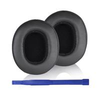 HESH 3 almohadillas de repuesto de piel de proteína, almohadillas de repuesto para Skullcandy Crusher Wireless/ANC/Evo/360 y Hesh 3/ANC/Evo&Venue ANC (negro)