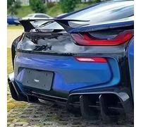 HESHS Coche Alerón Trasero para BMW I8 2014-2018, Anticolisión Labios Difusor Parachoques Trasero Alerón Maletero Trasera Tailgate Trunk Wing Spoiler