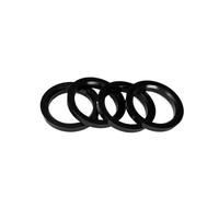 HESHUWEN Anillos Centrales para Llantas 4 Piezas Centric Rings PE Anillos de Cubo Rueda plástico rígido(57.1-73.1mm)