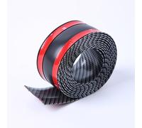 HESHUWEN Vinilo para Coche Pegatinas De 1 Metro For El Umbral La Puerta del Coche, Protector Antiarañazos Fibra Carbono, Protección, Parachoques, Maletero, Tira Antipisos(A,1M x 5CM)