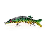 HESHUYAN SeñUelos Pesca 1 Pieza de 10 cm, 8,7 g, Mini señuelo for Lucio, crankbaits, señuelos de Pesca, Cebo Artificial for Aparejos de Pesca. SeñUelos De Pesca(Classic Color 1,10cm 8.7g)
