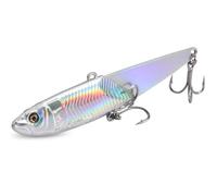 HESHUYAN SeñUelos Pesca 1 señuelo de Pesca de Metal de 20 g, 30 g y 40 g con Cuchara giratoria y Ojos 3D. SeñUelos De Pesca(G,30g)