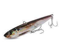 HESHUYAN SeñUelos Pesca 1 señuelo de Pesca de Metal de 20 g, 30 g y 40 g con Cuchara giratoria y Ojos 3D. SeñUelos De Pesca(A,40g)