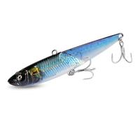 HESHUYAN SeñUelos Pesca 1 señuelo de Pesca de Metal de 20 g, 30 g y 40 g con Cuchara giratoria y Ojos 3D. SeñUelos De Pesca(F,40g)