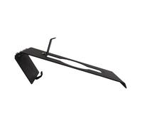 HESHUYAN Soporte Casco Moto Soporte de aluminio for casco motocicleta con dos modos uso, for montar en la pared, gancho for, bicicleta, abrigos, pelotas béisbol