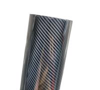 HESHUYAN Vinilo Coche 1 Unidad de 50 * 200 cm, película Vinilo Fibra Carbono 5D Negra, Rollo for Envolver el Coche, Pegatina for, Accesorios Exteriores Deportivos for automóviles(10cmx200cm)