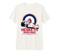 Hesketh Racing Campeón del Mundo Británico Equipo Vintage Classic Camiseta Premium