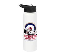 Hesketh Racing Campeón del Mundo Británico Equipo Vintage Classic Stainless Steel Insulated Water Bottle