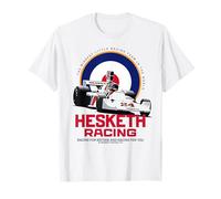 Hesketh Racing Campeón del Mundo Británico Racing Classic Team Camiseta