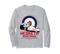 Hesketh Racing Campeón del Mundo Británico Racing Team Classic Manga Larga