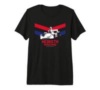 Hesketh Racing, campeón del Mundo del Reino Unido, Sport Car 70s Classic Camiseta Premium