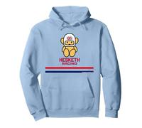 Hesketh Racing Logo World Champion Team Stripes Retro Mascota Sudadera con Capucha, Unisex para Adultos, Azul Polvoriento, XXL