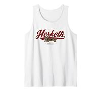 Hesketh Racing UK World Champion Logo College Classic Camiseta sin Mangas